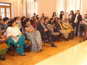 14 March, 2014 Yoga Graduation Day at Lal Bahadur Shastri Centre for Indian Culture, Tashkent.
