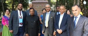 03 October, 2019 Minister of State for Commerce and Industry of India Shri Som Parkash paid floral tributes at Shastri Memorial in Tashkent. MoS C&I participated in the 18th meeting of the SCO Ministers for foreign trade and economic activity held in Uzbekistan.