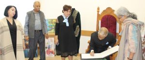 03 October, 2019 Students of Shastri School no. 24 in Tashkent presented cultural performances during celebrations of 115th birth anniversary of former Prime Minister Late Shri Lal Bahadur Shastri.