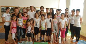 19 June, 2015 Yoga Demo at Barkamol Avlod City Children’s Centre