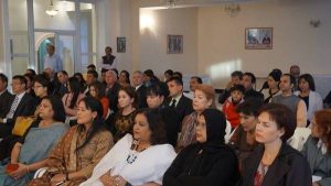 02 October, 2016 Invited guests at the International Non-Violence Day in the Embassy of India, Tashkent
