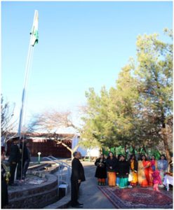 26 January, 2017 Unfurling of Tricolour by Shri Vinod Kumar, Ambassador