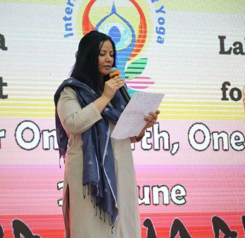 11th International Day of Yoga held on 21st June 2025 at Central Park, Tashkent