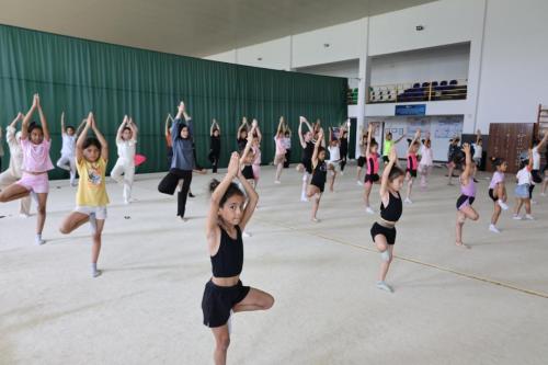 International Day of Yoga (IDY) session held on 21st May 2025 at Athletics Sports Centre, Gulistan