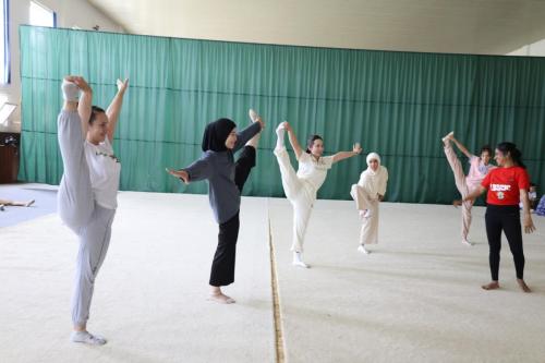 International Day of Yoga (IDY) session held on 21st May 2025 at Athletics Sports Centre, Gulistan