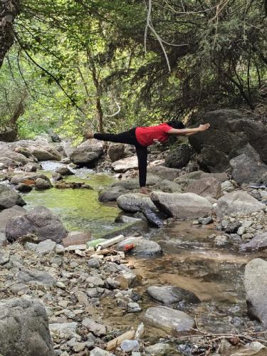 International Day of Yoga (IDY) session held on 28th May 2025 at Sukok Nature Reserve, Tashkent Region